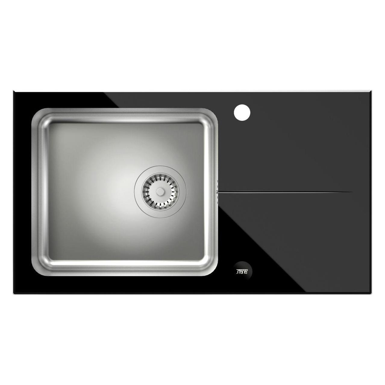 Steiner Hugh 111, steel chamber with black glass top (70134910)