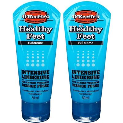 Okeeffe's healthy feet Fußcreme 2x 2x80 ml Creme