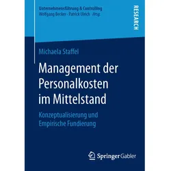 Management der Personalkosten im Mittelstand, Fachbücher von Michaela Staffel
