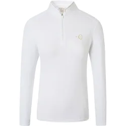 Covalliero Damen Competition Longsleeve white FS 2026 Turnierbluse, Größe: M