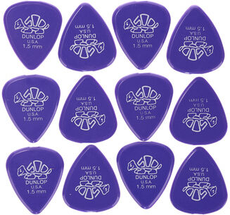 Dunlop Delrin 500 Pick Lavender Set