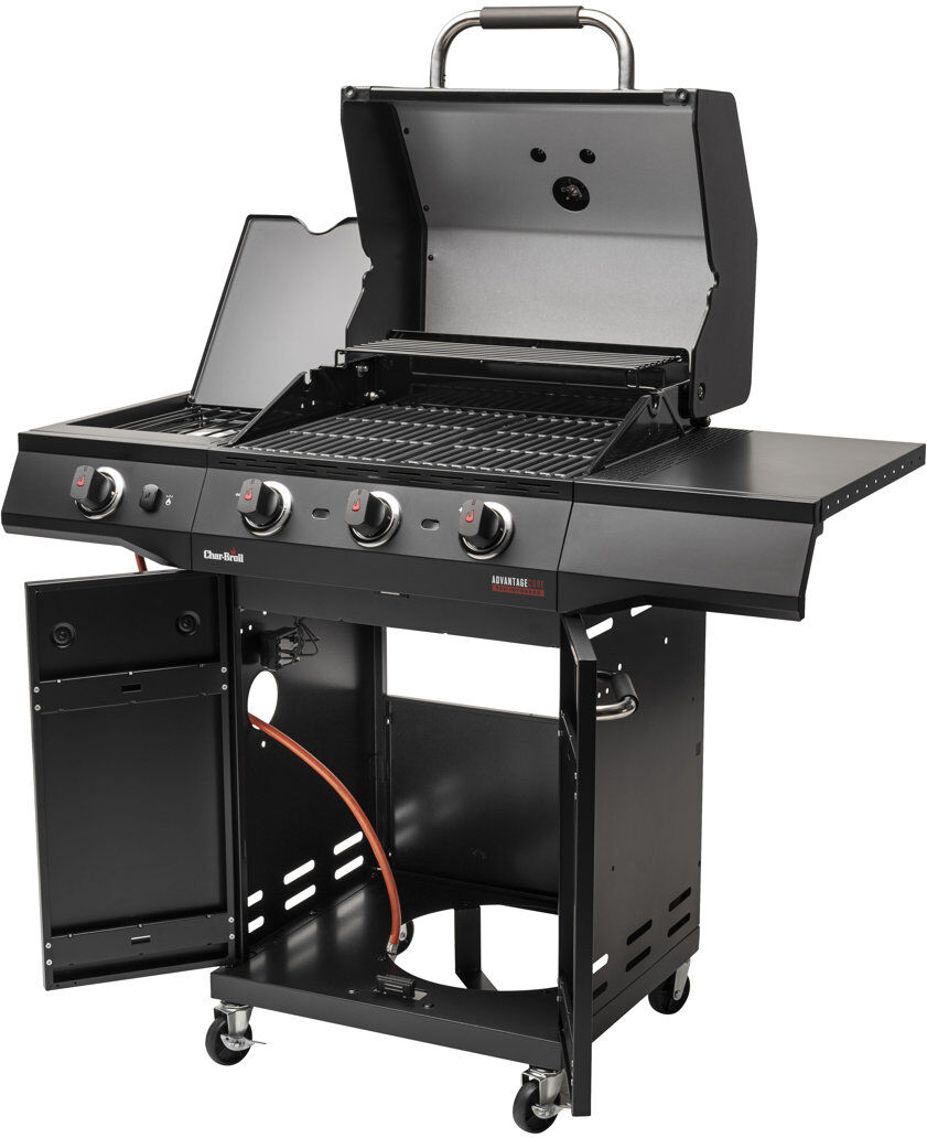 Char-Broil Advantage CORE 3 Burner Gas Grill   TRU‑Infrared Technology   Side Burner Matte Black 3