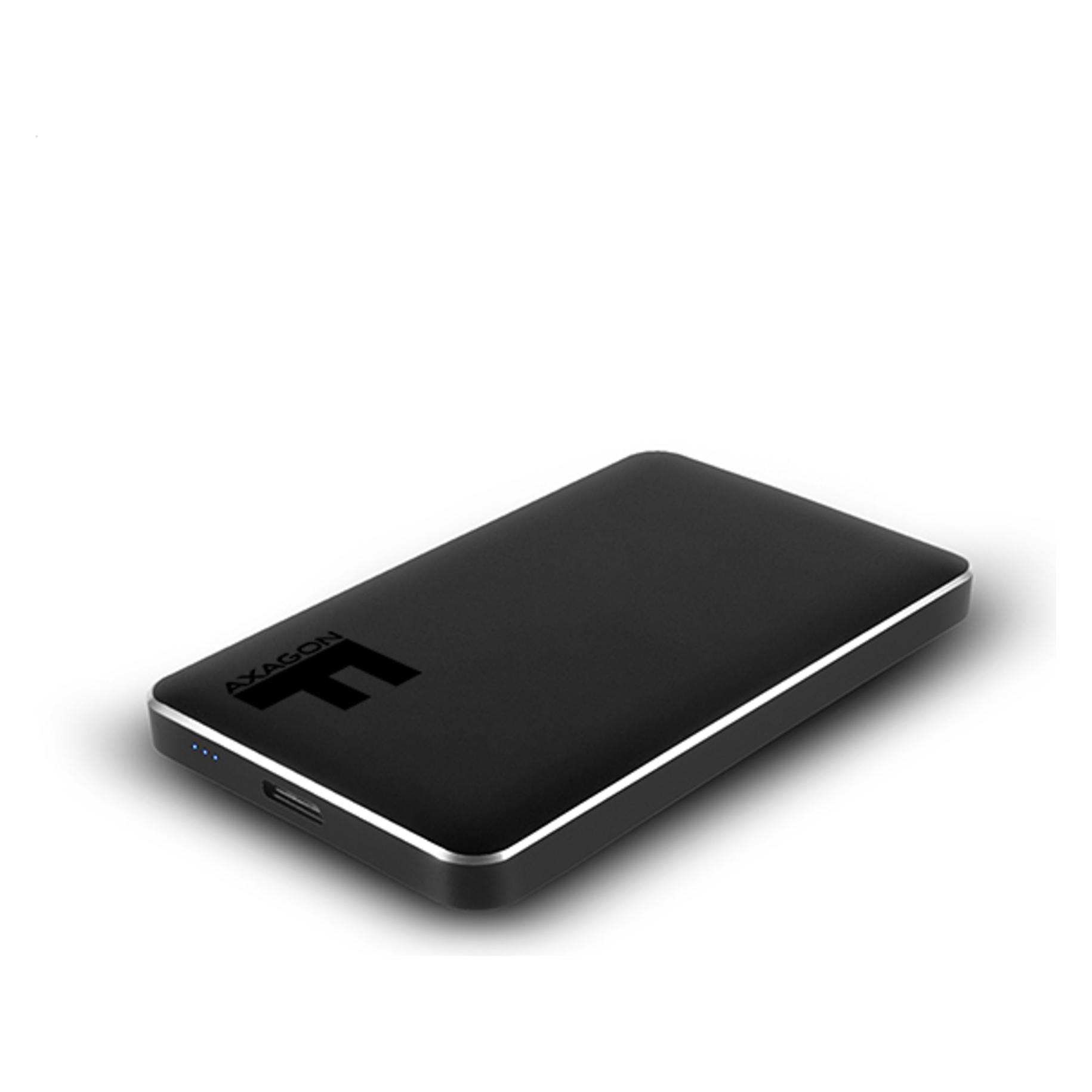 Axagon EE25-F6B - HDD / SSD-Gehäuse - 2.5 Zoll - SATA - Serial ATA II - Serial ATA III (2.5") (EE25-F6B)