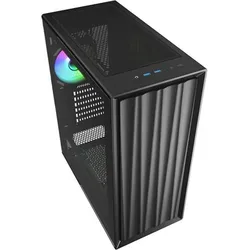 Sharkoon VK3 RGB ATX Black (schwarz) (ATX, mATX, Mini-ATX), PC Gehäuse, Schwarz