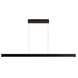 Escale LED-Pendelleuchte Viala Alu, Eisen, Stahl & Metall Schwarz