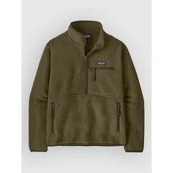 Patagonia Retro Pile Marsupial Half-Zip Fleece Pullover basin green Gr. S