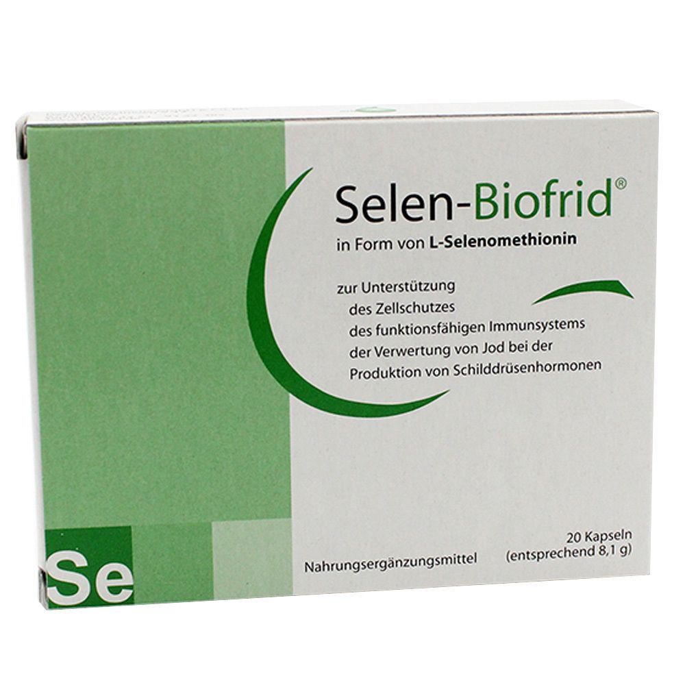 Selen Biofrid Kapseln 20 St