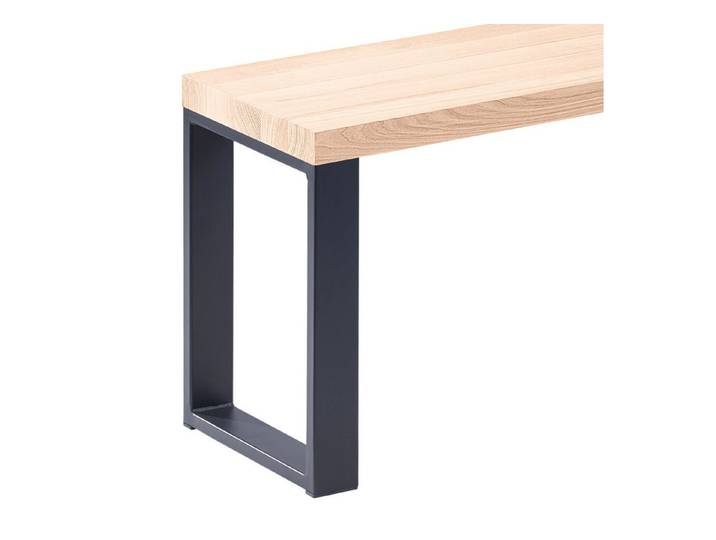 LAMO Manufaktur Sitzbank LSB Sitzbank (Komplett-Set, 3-Teilig), 40mm stake Massivholzplatte
