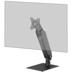 goobay Tisch Monitorhalterung für 1 Monitor schwarz