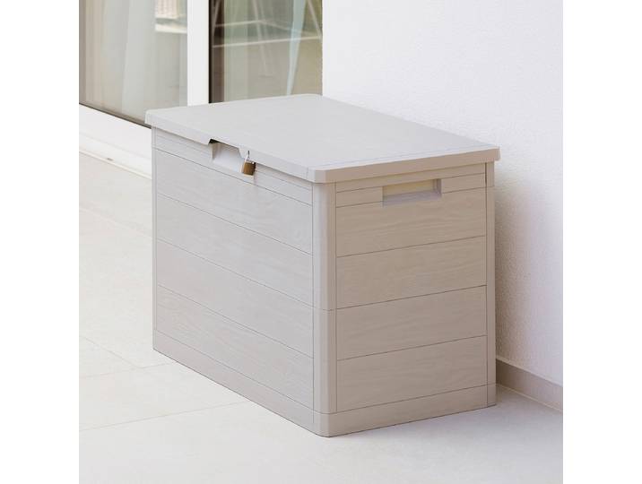 Gartenbox Woody's Multibox 78 x 45cm Grau/Grau