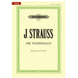 Die Fledermaus, Klavierauszug, Sachbücher von Johann Jun. Strauss