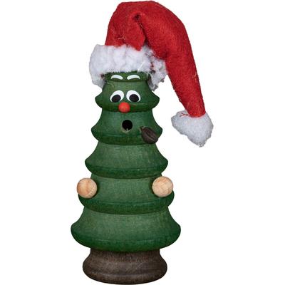 Räuchermännchen SAICO ORIGINAL "Räucherbaum "Weihnachtswichtel", grün, Räucherdeko, Hohe 15cm