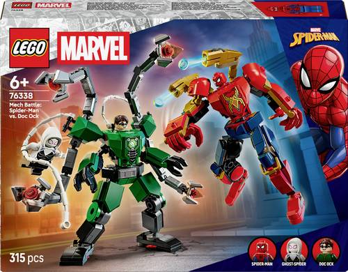 76338 LEGO MARVEL SUPER HEROES Mech-Duell: Spider-Man vs. Doc Ock (76338)
