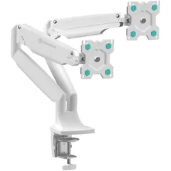 Onkron MONITOR ACC WALL MOUNT/13-32" WHITE G200-W (Tisch, 32", 9 kg), Monitor Halterung, Weiss