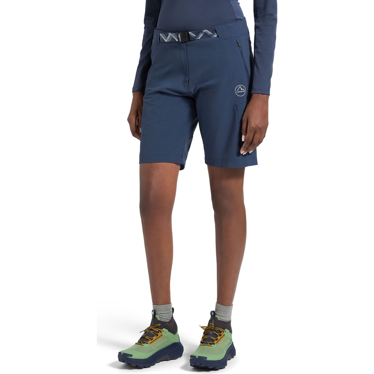 La Sportiva West Crest Shorts Women night sky/chalk (B46W04) S ZAHS025B46W04S