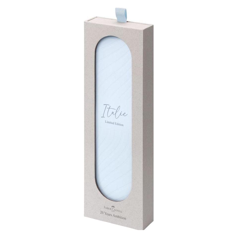 Faber-Castell Drehkugelschreiber Ambition Italic Ice Blue (1x) (147775)