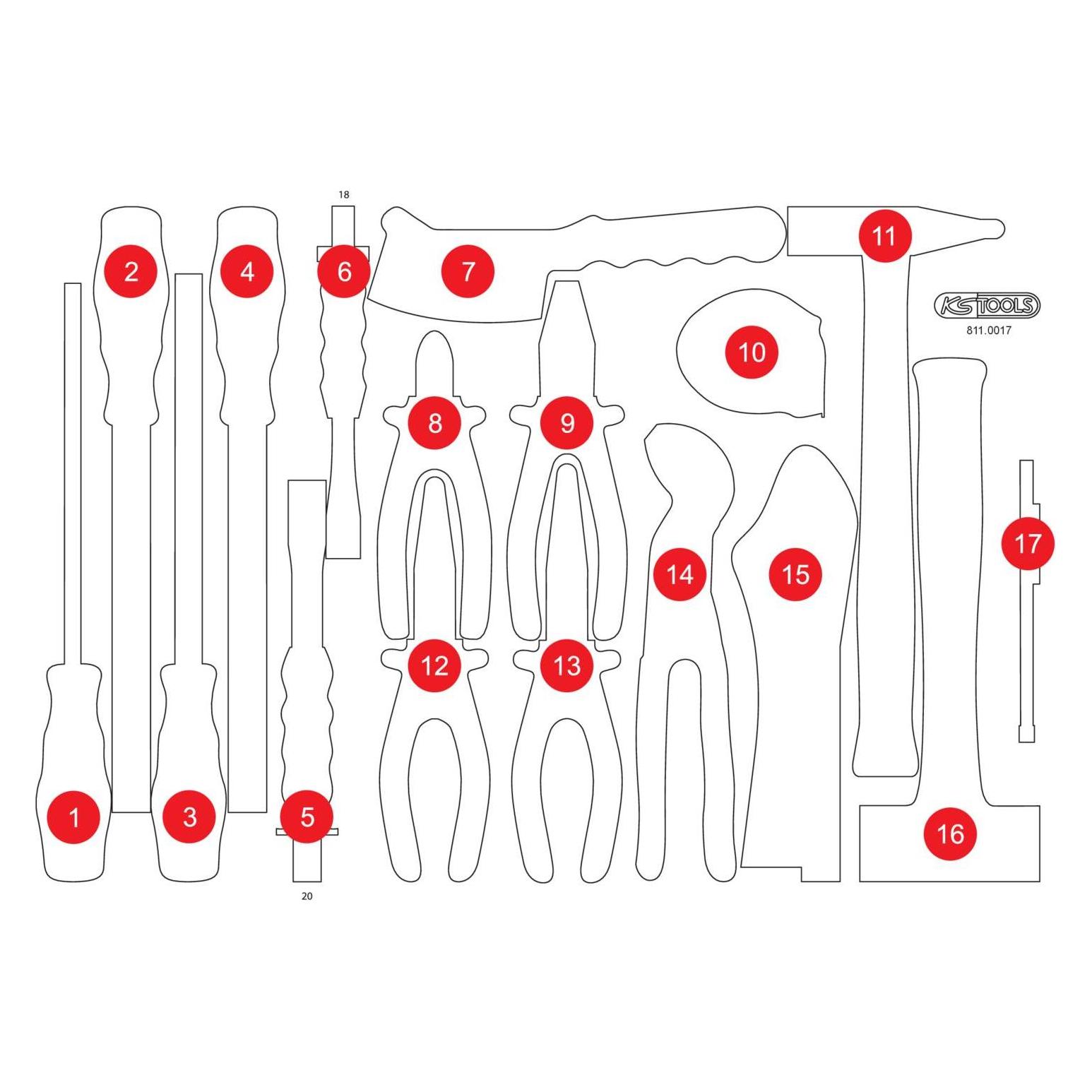 KS Tools 811.0017-97 (811.0017-97)