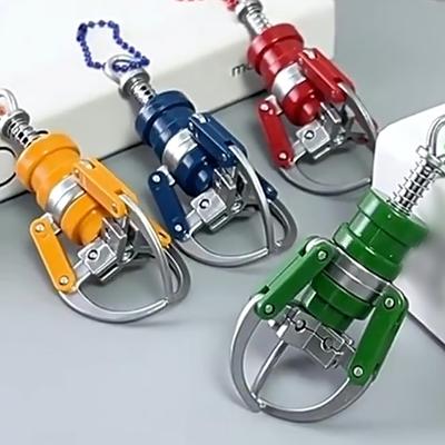 Perfect Picks Market Mini Arcade Claw Machine Keychain Toy For Bags, Backpacks & Stress Relief Fun green