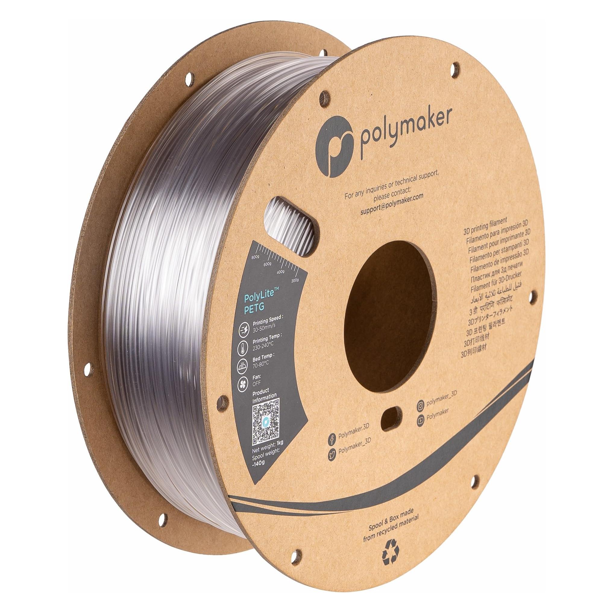 Polymaker PolyLite PETG (PETG, 1000 g, 1.75 mm) (PB01011)