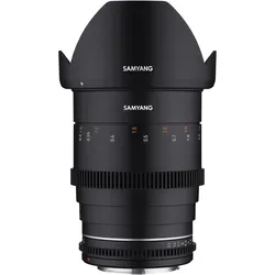 Samyang VDSLR 35 mm T1.5 MK2 Canon EF (Canon EF, APS-C / DX, Micro Four Thirds, Vollformat), Objektiv, Schwarz