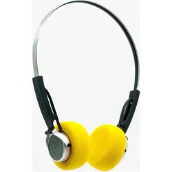 we are rewind - Retro Headset (12 h, Kabellos), Kopfhörer, Orange, Schwarz, Gelb