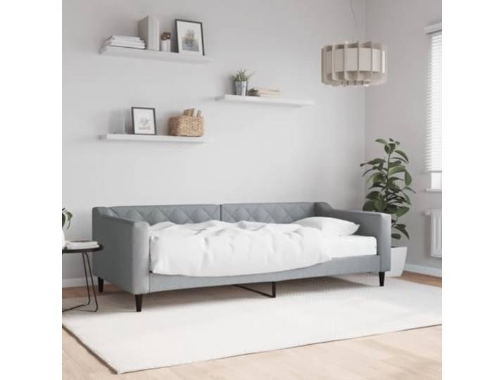 YNGBHFNOP Massives Kiefernholz Stabil Schlafzimmer 90 x 200 cm Braun Massivholzbett ohne Matratze Wachsbraun 90x200 Kiefernholz stabil Bettgestell Lattenrost Schlafzimmer