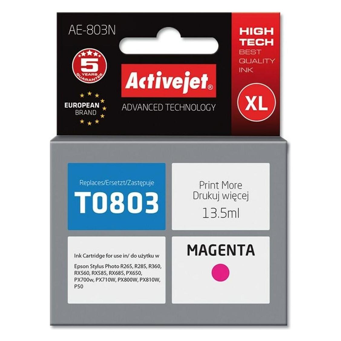 Activejet AE-803N Druckerpatrone (e) Kompatibel Hohe (XL-) Ausbeute (M) (AE-803N)