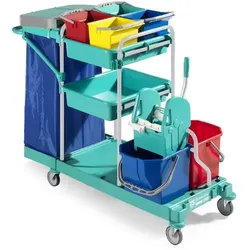 Systemwagen TTS Green 460  robuster Putzwagen aus Kunststoff, Systemwagen