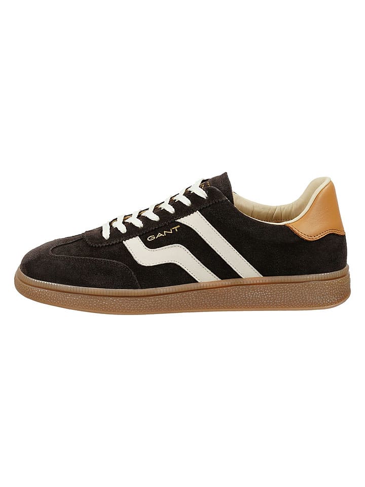 GANT Footwear Leder-Sneakers "Cuzmo" in Braun - 41