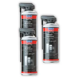 3x Reiniger LIQUI MOLY 7390 Pro-Line Schnell-Rostlöser Rost Schnellrostlöser 400ml