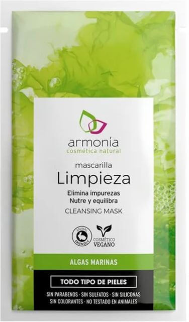 Armonia Mascarilla Limpieza Facial Algas