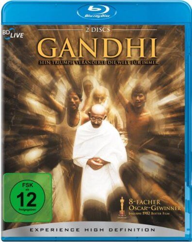 Richard Attenborough - Gandhi [Blu-ray] - Preis vom 30.09.2026 09:01:18 h
