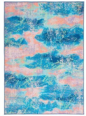 SAFAVIEH Sequoia Machine Washable Slip Resistant Vasilia Abstract Rug