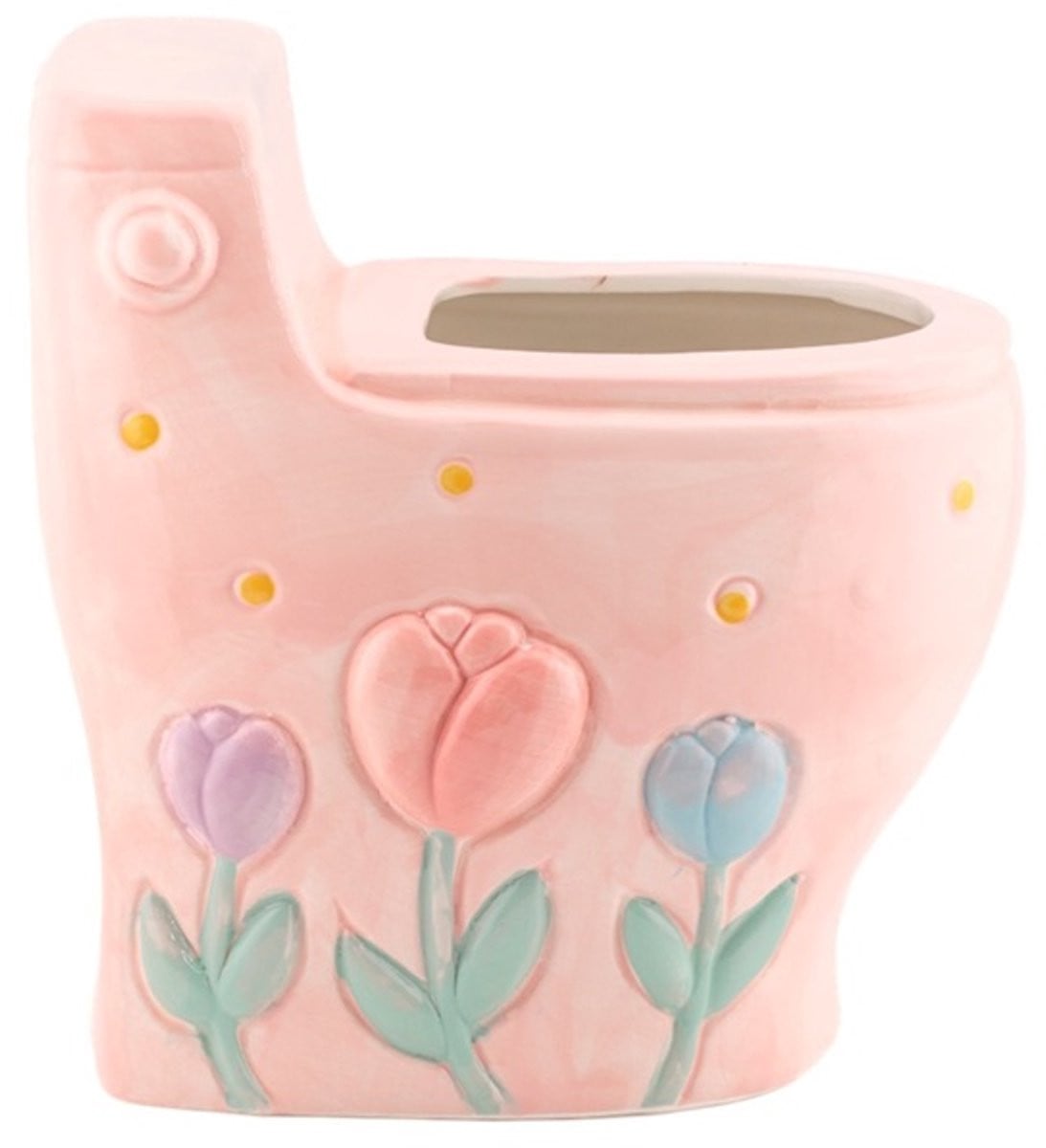 Aardewerk vaas Floral Flush