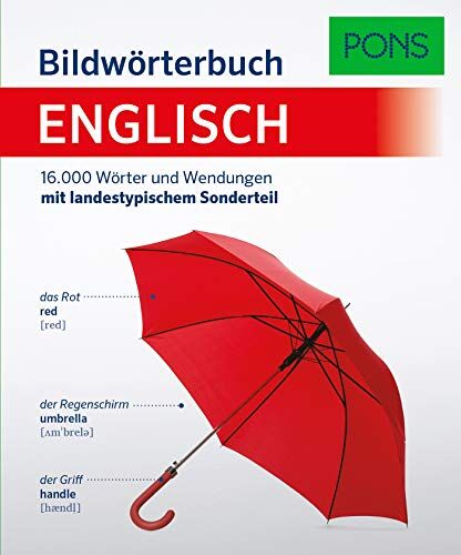 PONS Bildwörterbuch Englisch: 16.000 Wörter und Wendungen mit landestypischem Sonderteil - Preis vom 10.10.2026 11:48:34 h