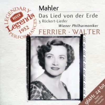 Ferrier/Patzak/Walter/WP: LIED VON DER ERDE/RÜCKERT-LIEDER - Ferrier,Patzak,Walter,WP, CD