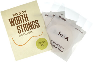 Worth Strings CM-LG Concert/Soprano Ukulele Transparent