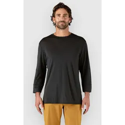 Patagonia Merino Blend 3/4 Sleeve Long Sleeve Jersey black Gr. M