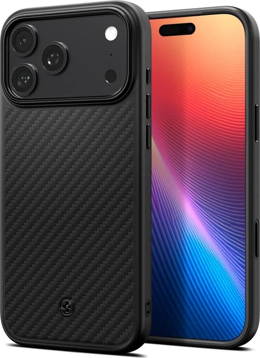 Spigen Enzo Aramid T Black iPhone 17 Pro