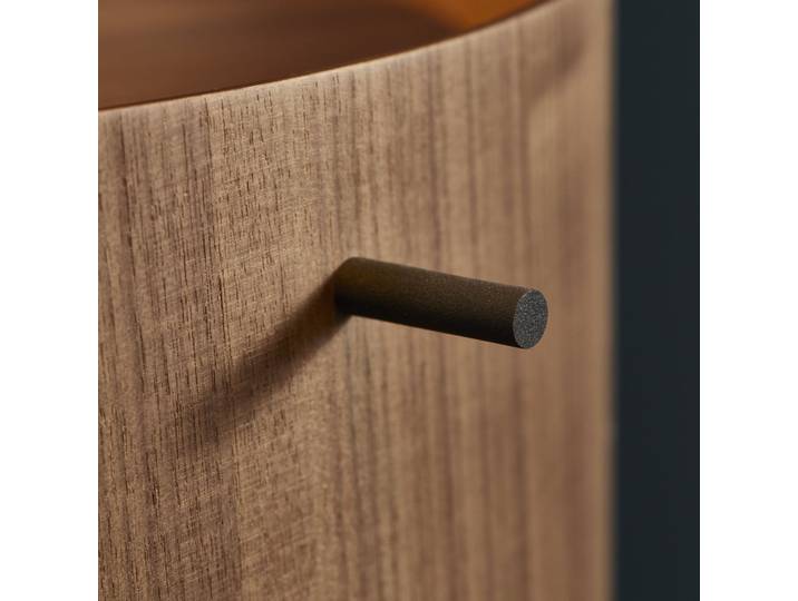 FM 1954 Pendelleuchte Ø41 Walnut - Frandsen - Wohnzimmer - Design - Holz - Mit Schirm