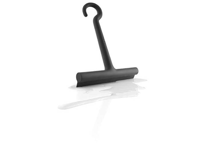 EVA SOLO Raclette de Douche Acier et Silicone Black