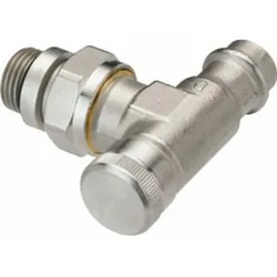 Danfoss Rücklaufverschraubung RLV15 1/2'' Press Eck
