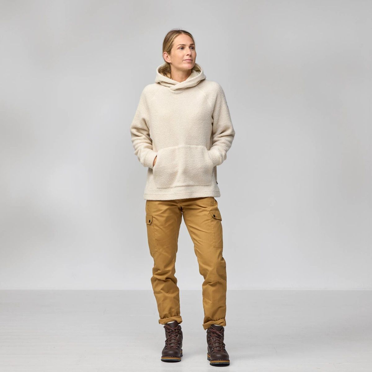 Fjällräven Kaitum Hoodie W chalk white (113) L F14600250-113-L