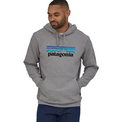 Patagonia Logo Hoody Uprisal Gravel Heather - S - S