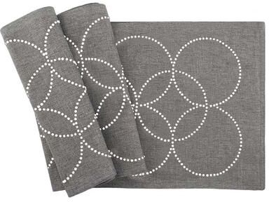 Sparkles Home Rhinestone Circles Table Runner