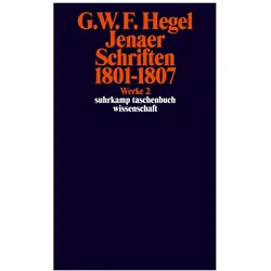 Werke in 20 Bänden 02. Jenaer Schriften 18011807, Fachbücher von Georg Wilhelm Friedrich Hegel