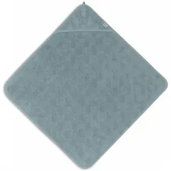 Jollein, Babybadetuch, Kapuzenhandtuch Frottee 75x75cm Miffy Jacquard - Sea Green (75 x 75 cm)