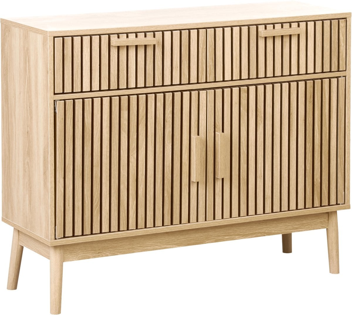 Beliani Sideboard LYNWOOD Lichthout MDF