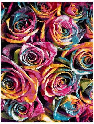 SAFAVIEH Fiesta Shag Racquel Rose Rug
