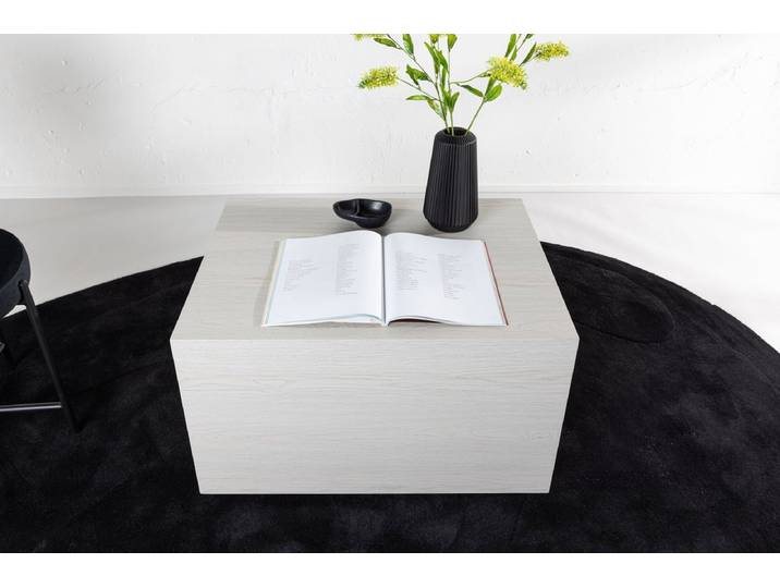 Couchtisch-Beistelltisch Rivana – schlicht und vielseitig - helles Holz - Luxusbetten24